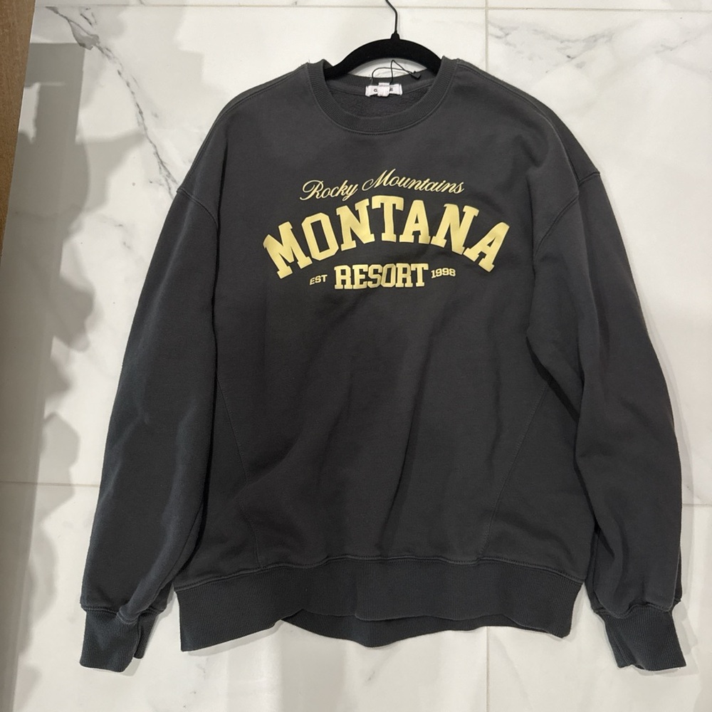 Garage Montana Resort Charcoal Sweater